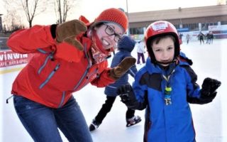 Eislaufen in der Heimstunde